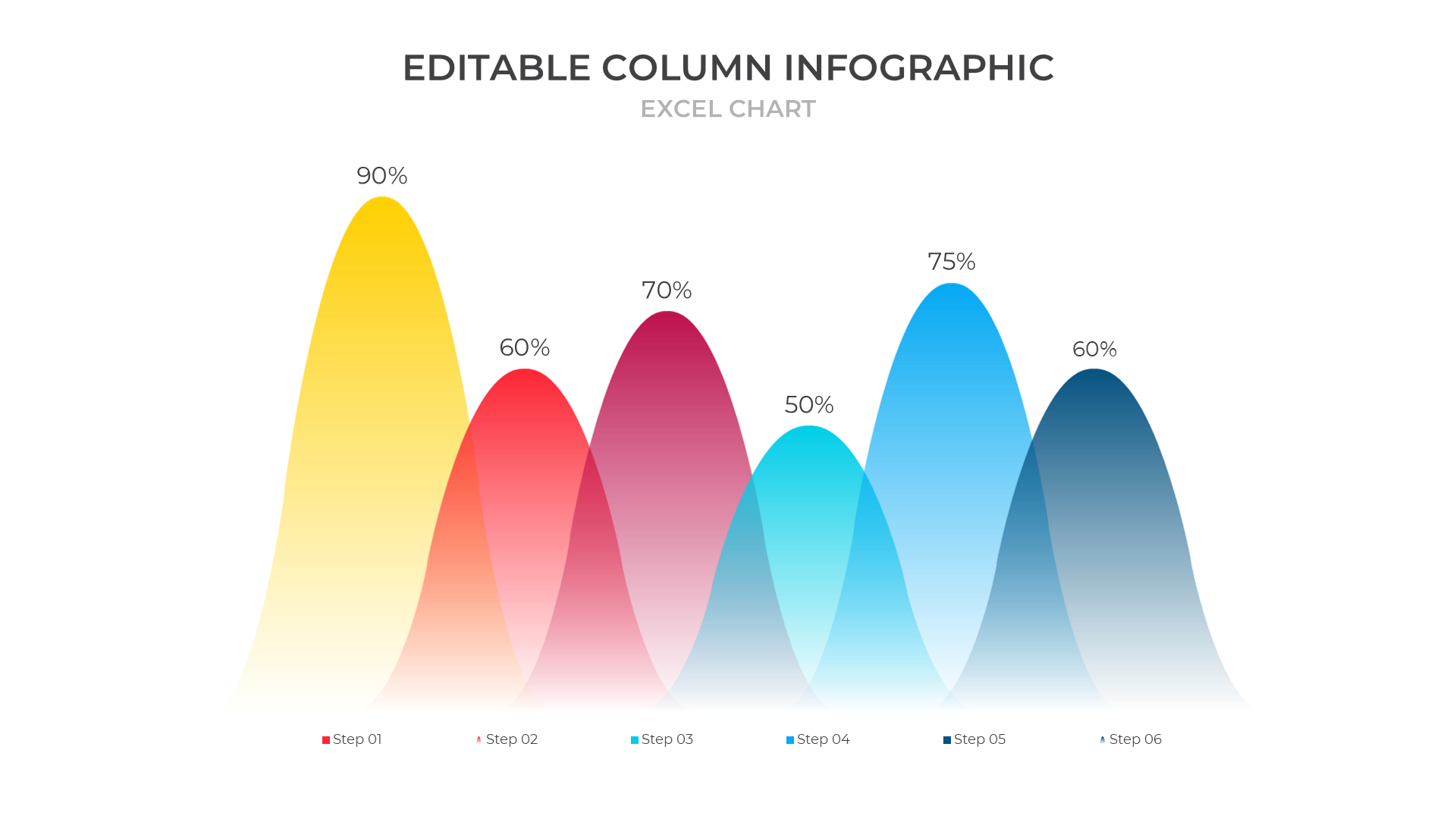 Excel Data Charts [light] slide 1